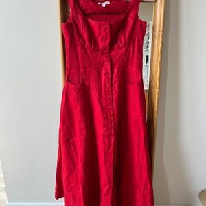 Reformation Linen Dress